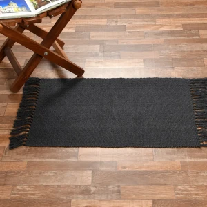 Коврик декоративный хлопок Solid Mat JBT-001-13 50x80 см цвет серебристый 89374304 STLM-2023458