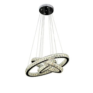 Подвесной светодиодный светильник Omnilux Sennori OML-46813-104 OMNILUX ДИЗАЙНЕРСКИЕ, SENNORI 200612 Хром