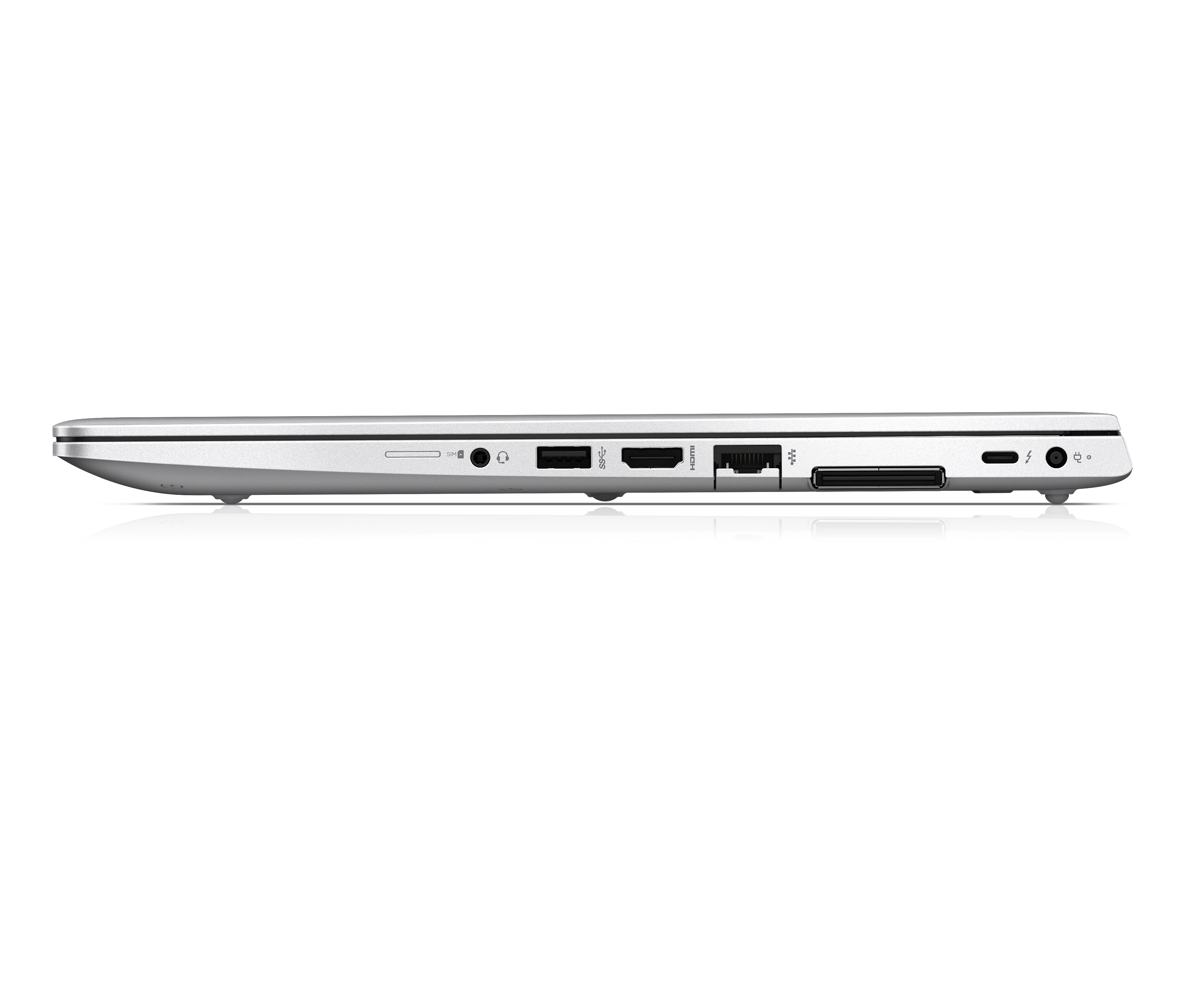 6XE21EA#ACB elitebook 850 g6 15.6"(1920x1080)/intel core i5 8265u(1.6ghz)/16384mb/512ssdgb/nodvd/int:intel hd graphics 620/lte/3g/50whr/war 3y/1.78kg/silver/w10pro + ir cam HP Santreyd  - Вид №3