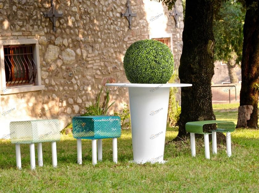 GARDA DESIGN Кашпо для общественных мест / стол для общественных мест из листового металла Wonderland sun-id-1393962