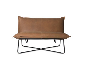 2-местный кожаный диван