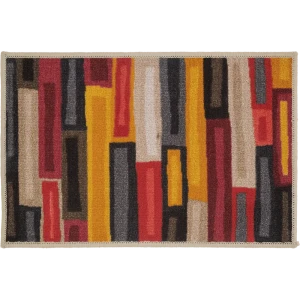Коврик Ctim Стелла 40x60 см нейлон цвет жёлтый/оранжевый 84739235 STLM-2044830