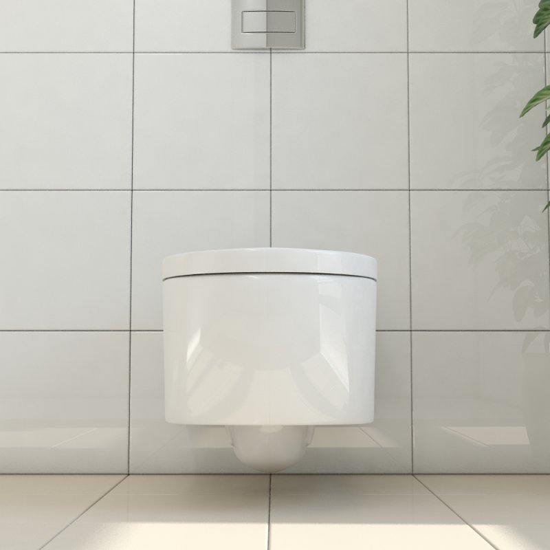 Унитаз подвесной BelBagno SANTHE-I Подвесной унитаз настенный Белый BELBAGNO  Китай  - Вид №1