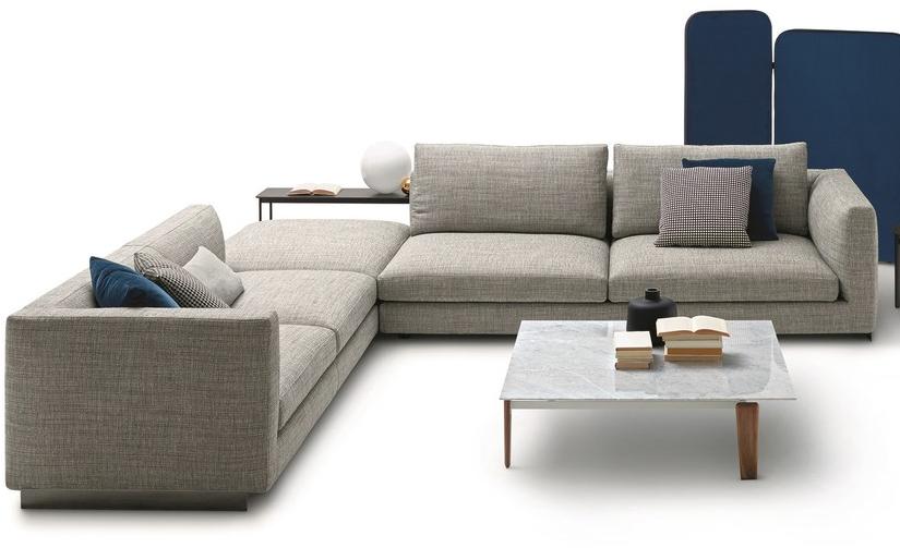 arflex Угловой диван с тканевой обивкой Rendez-vous sun-id-1444697 - Вид №5