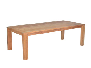 Прямоугольный садовый стол из тикового дерева