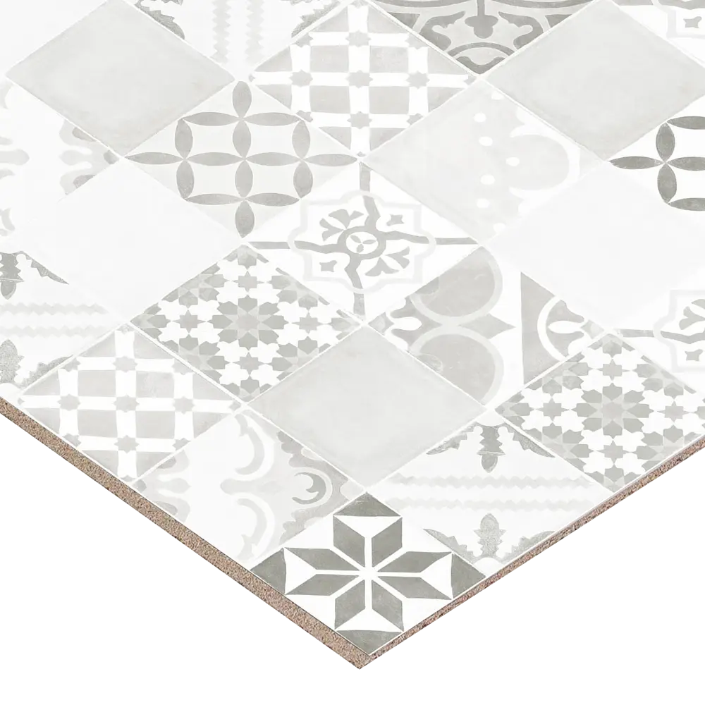 Стеновая панель Новелла 240x0.6x60 см ДСП цвет белый Santreyd STLM-2040597 - Вид №1