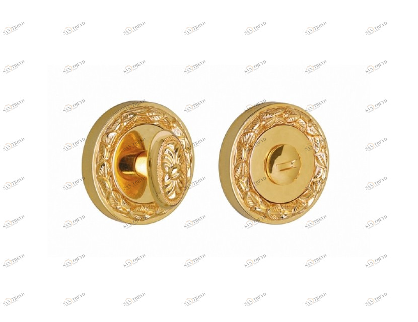 0WC065.6MM.44 Кнопка приватности с аварийной разблокировкой 6 мм Мат античная латунь Mestre 