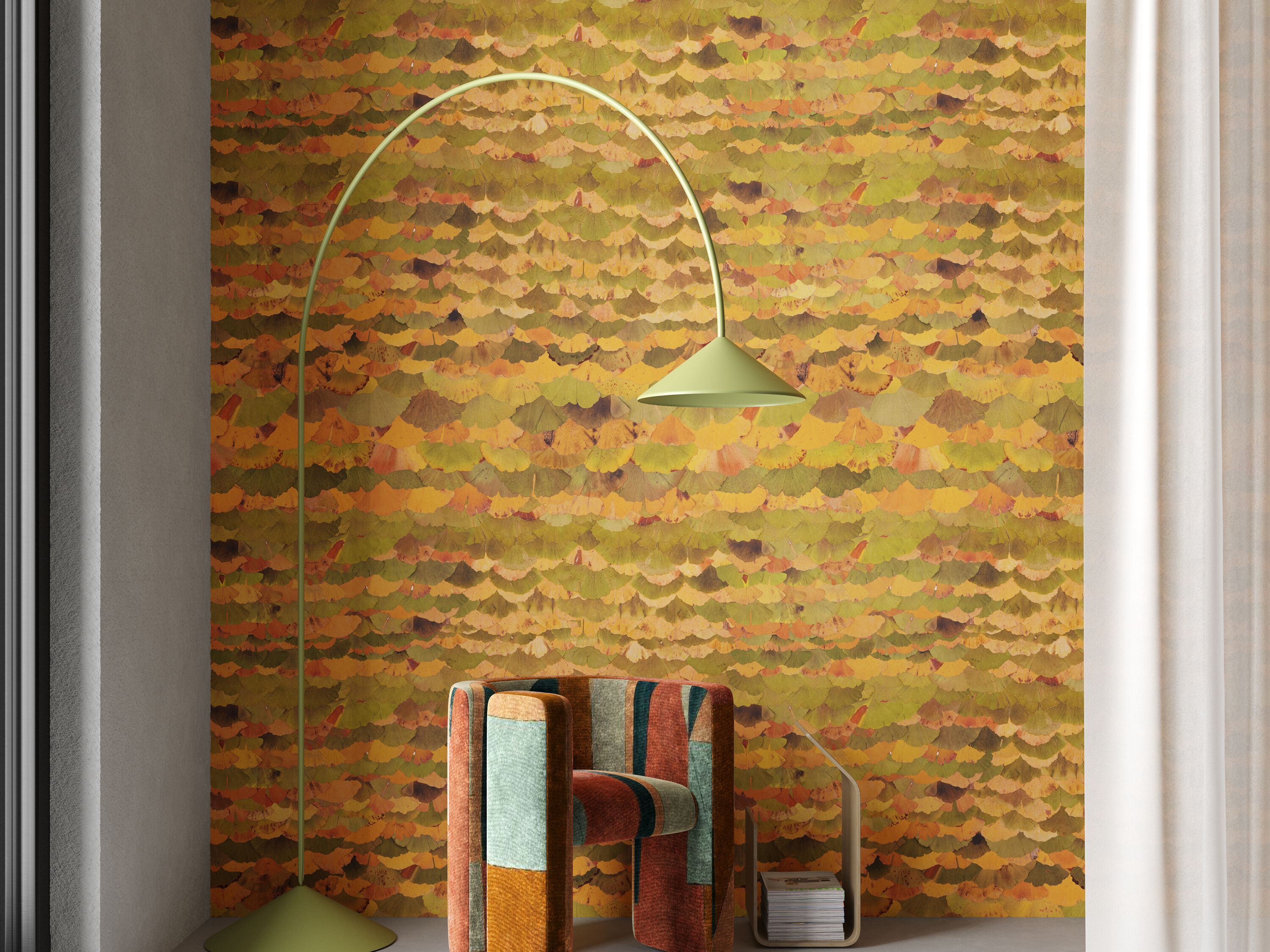 Обои с цифровой печатью Inkiostro Bianco Флора ARCH-00139584