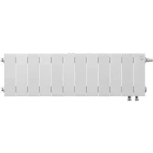 Радиатор секционный Royal Thermo Pianoforte VDR 200/100 12 секций нижнее правое подключение биметалл белый