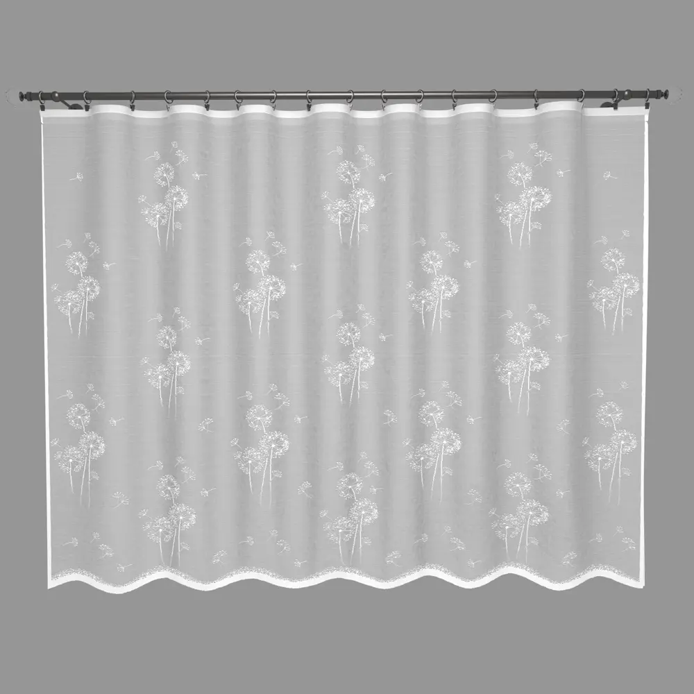 Занавеска Одуванчик 200x160 см цвет белый Santreyd STLM-2098587 - Вид №1