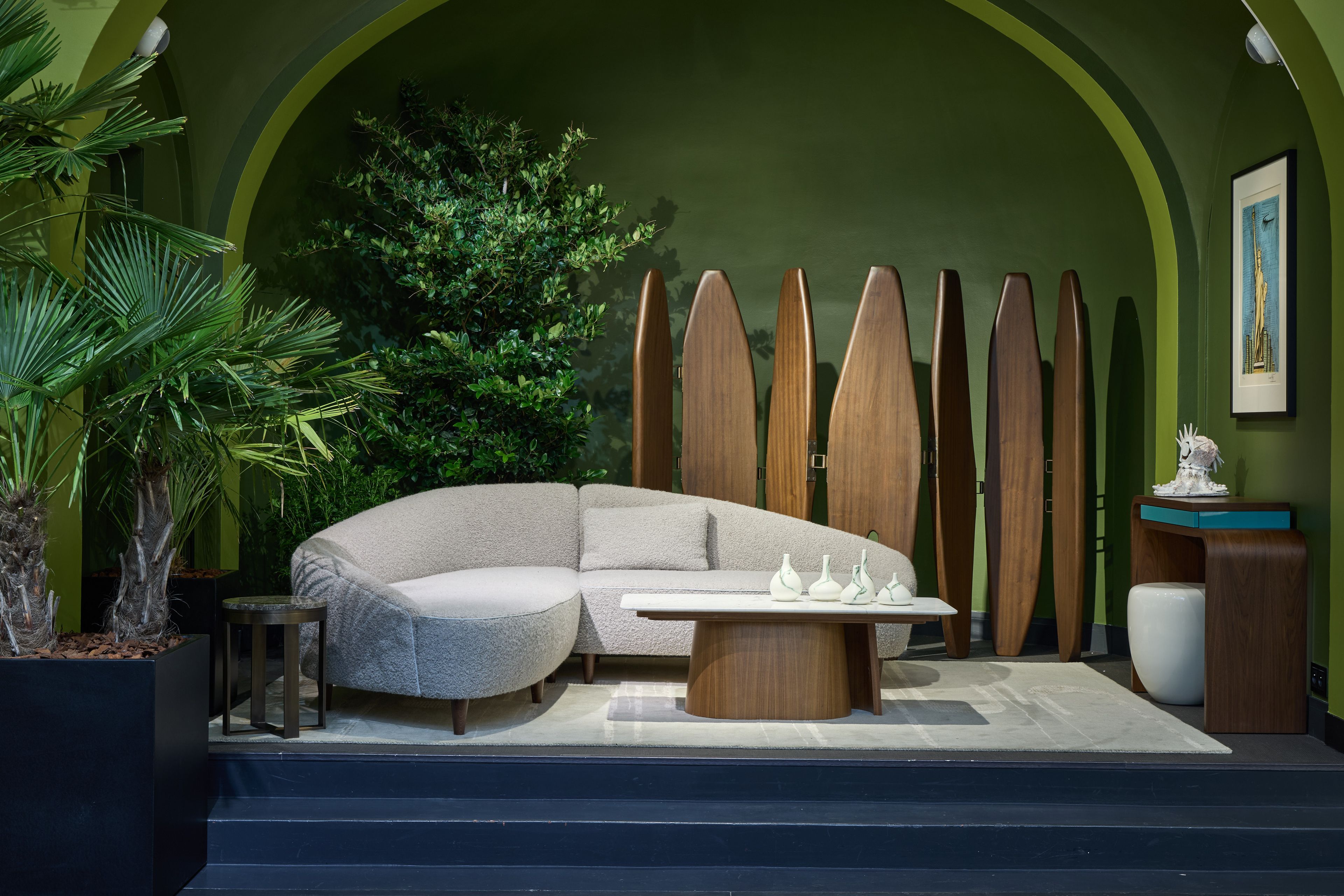 Бархатный угловой диван REDA AMALOU DESIGN ARCH-00149573 - Вид №4