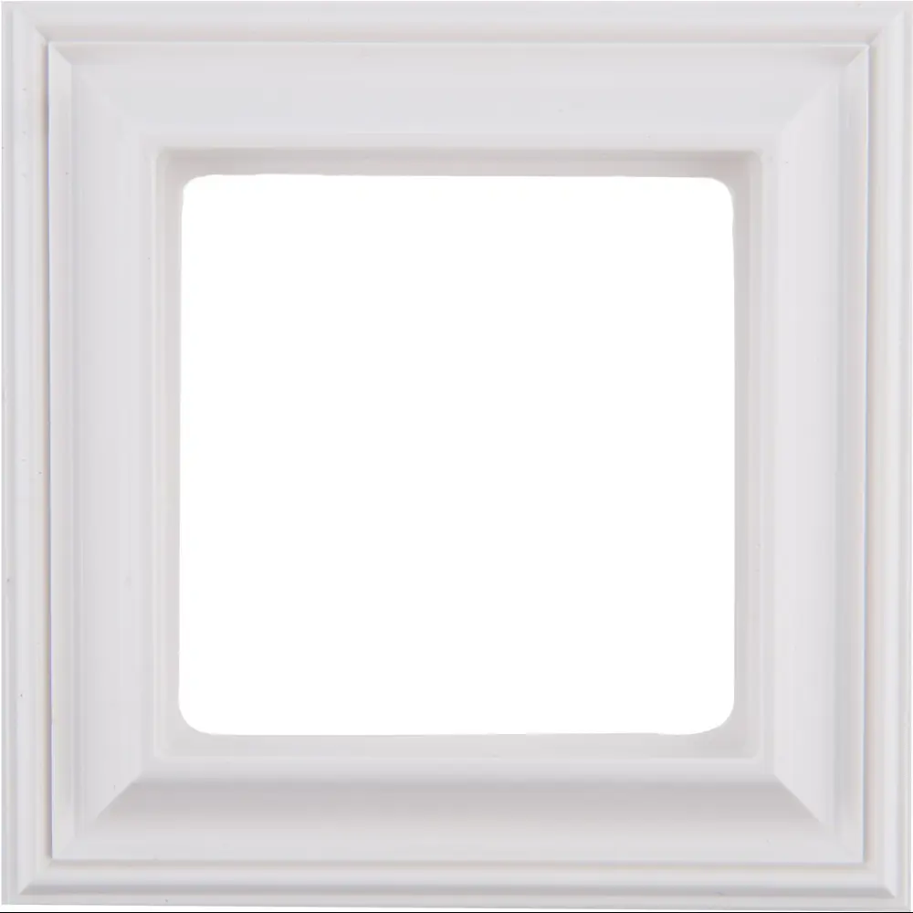 Рамка для розеток и выключателей EcoProfi Design 1 пост цвет белый Santreyd Jung EcoProfi STLM-2135416 - Вид №1