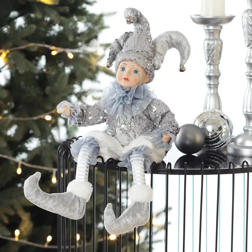 89378998 Декоративная фигура Клоун сидячий 934944 29x15 см STLM-1420060 Santreyd 