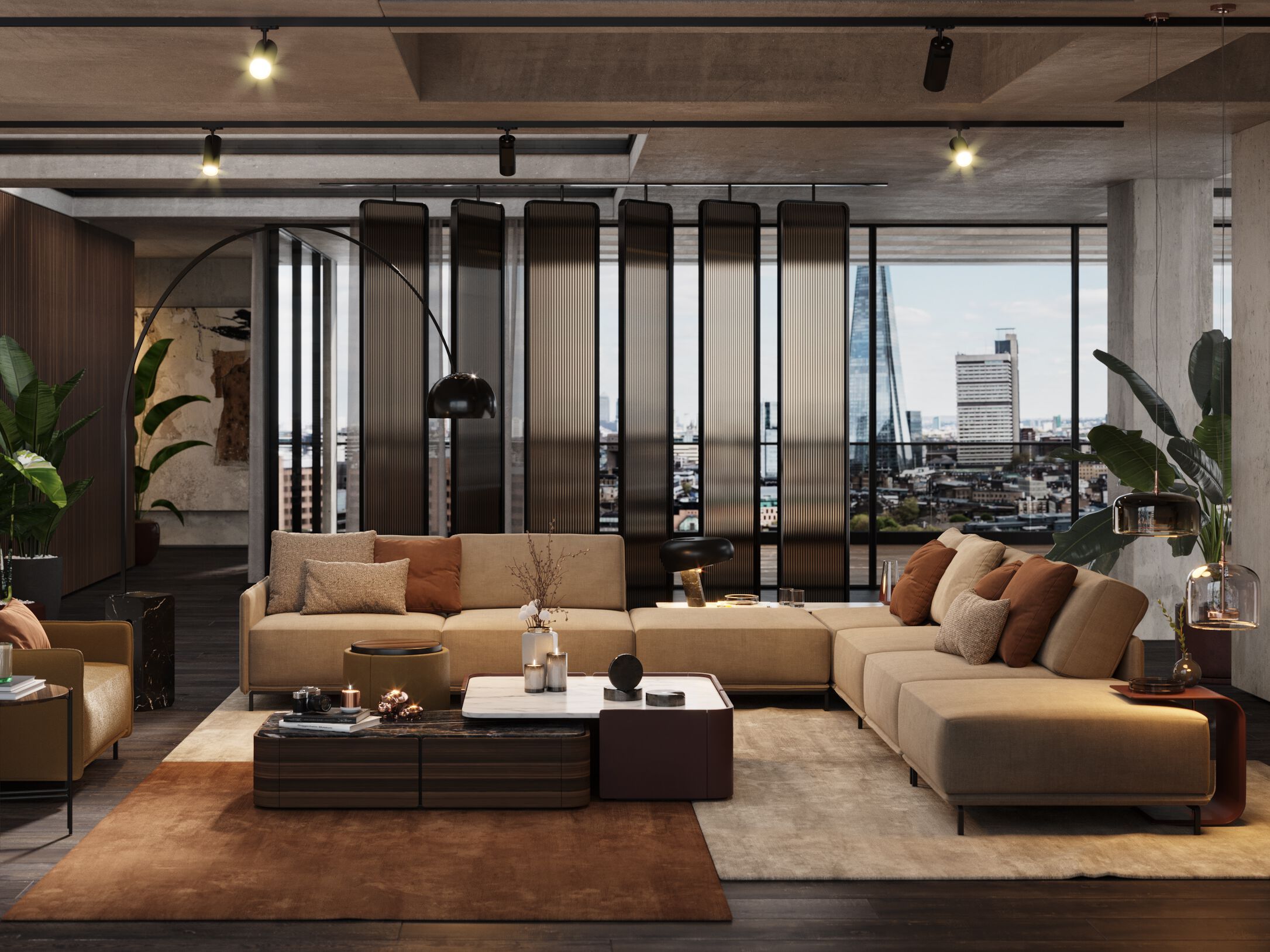 3-местный тканевый диван PRADDY Metro ARCH-00028255 - Вид №9