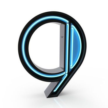 007031 Светильник цифра 9 Delightfull Graphic