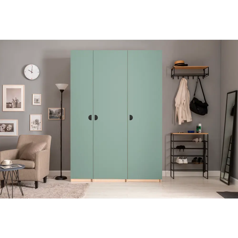INSPIRE Ручка-полукруг для шкафов Лион 95 мм чёрный алюминий 89287859 STLM-1527756 - Вид №6