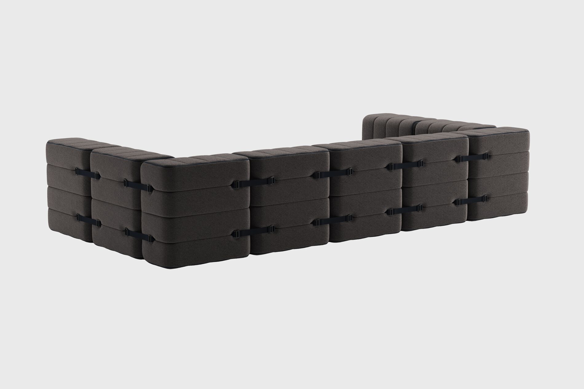 Модульный тканевый диван AMBIVALENZ Curt ARCH-00133274 - Вид №5