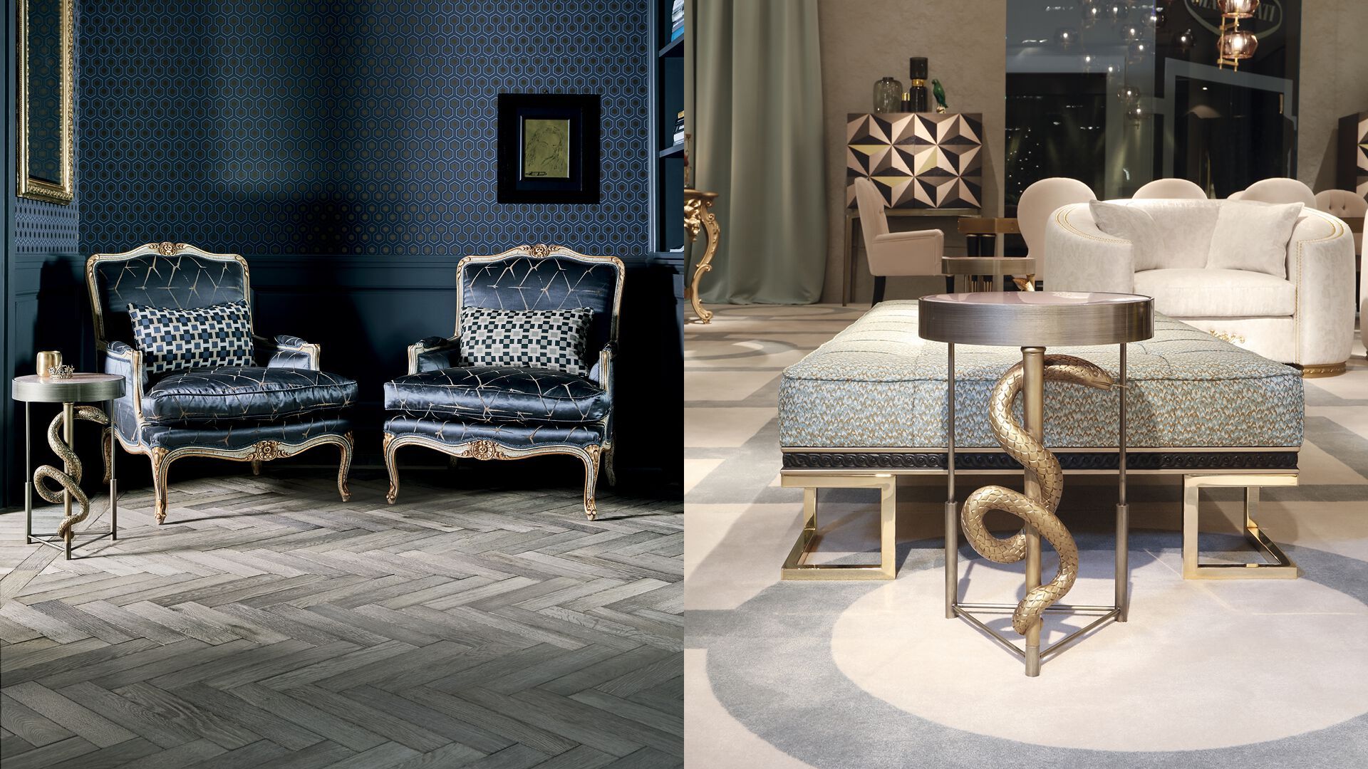 Высокий журнальный столик с ониксовой столешницей ANGELO CAPPELLINI New Classic Interiors ARCH-00136414 - Вид №2