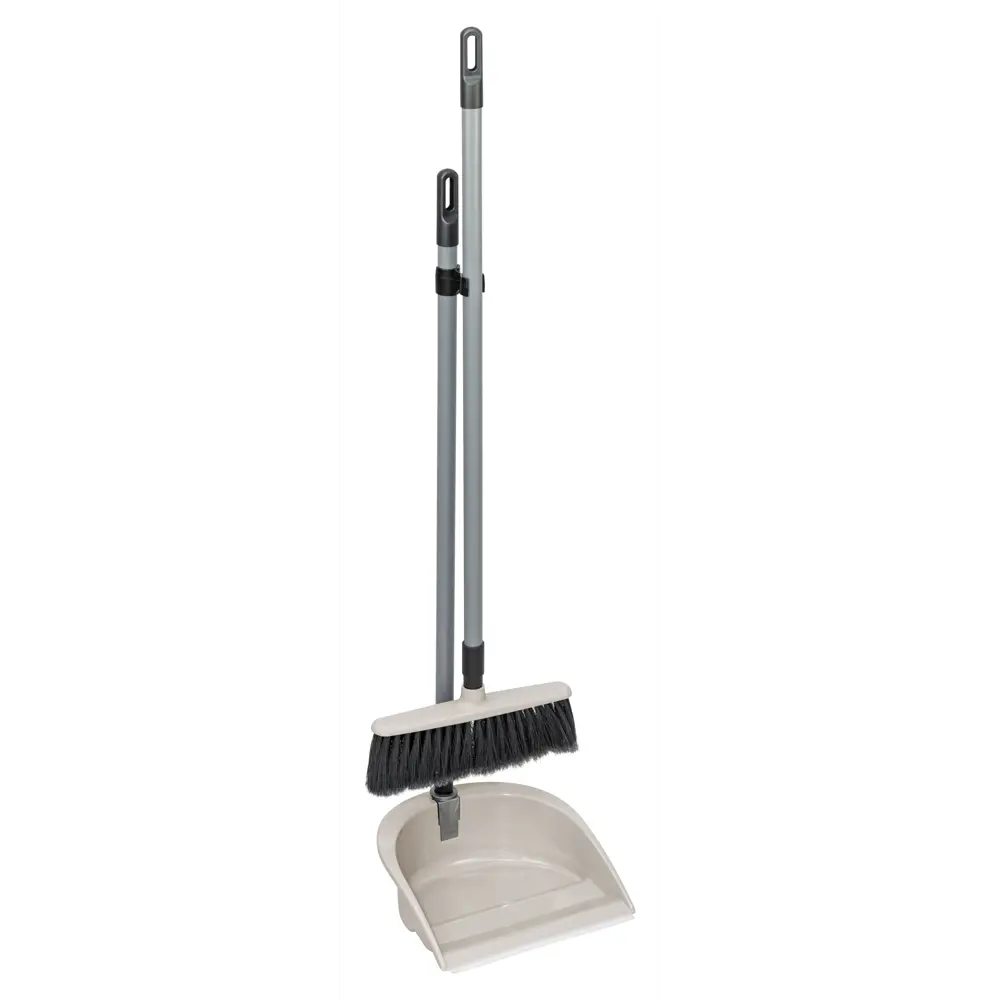 Совок и щетка Ленивка Люкс цвет капучино Santreyd STLM-2174559