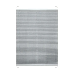 Штора плиссе 52x170 см жаккард серая