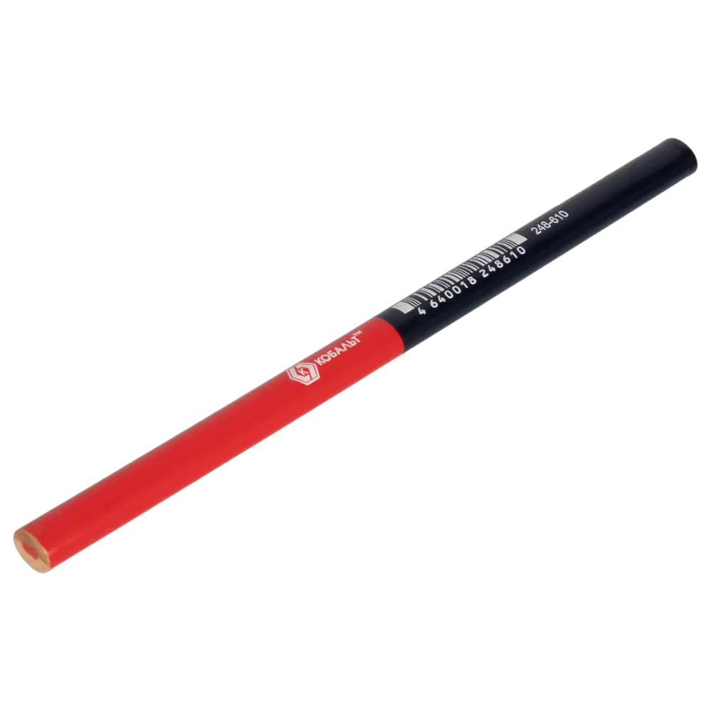 Строительный карандаш КОБАЛЬТ двухцветный для точной разметки 89374069 STLM-1535191