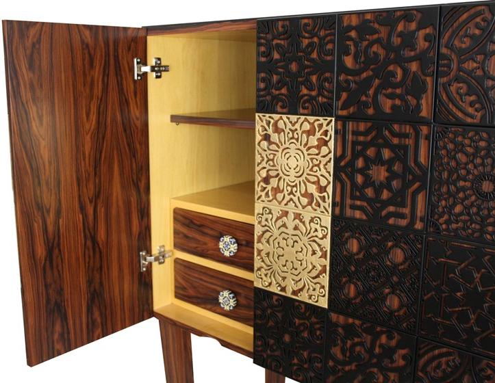 Malabar Буфет из лакированной древесины с распашными дверцами Virtuoso sun-id-1511529 - Вид №4