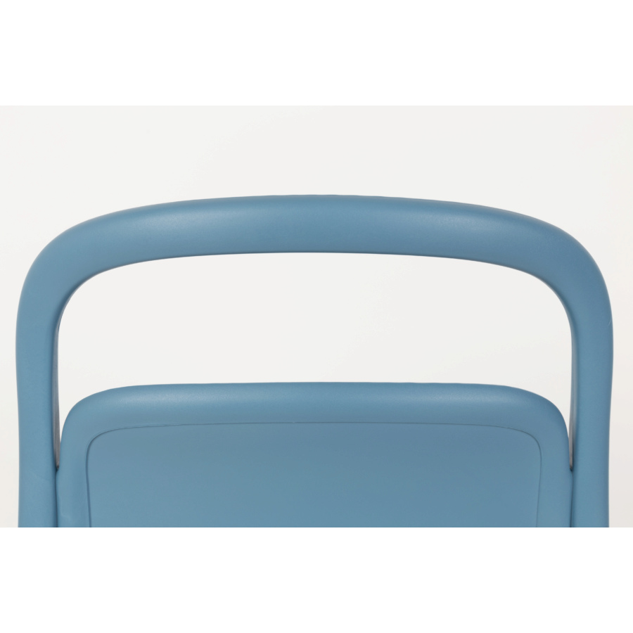 Стул Rex голубой White Label Living 1100310 - Вид №6