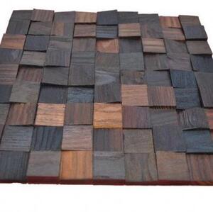 Мозаика и 3D панели из дерева Tarsi 3D 3d Колотый Т.1.1.2.1 Термоясень Селект 3д (мозаика панели), рельефная (3Д (мозаика панели), Рельефная) 300х300 мм.