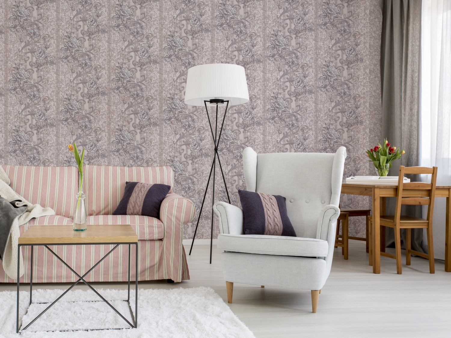 Рулон обоев основа Флизелиновая HC31050-12 Home Color Мин. заказ 6 рулонов HC3105012 - Вид №6