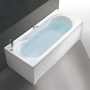 Ванна с белыми панелями левый угол Ondaria 180 см с гидромассажем 2ODA3S3.0PAK2D0