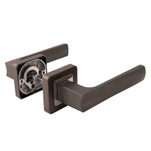 Дверные ручки Armex H-22110-A GRF комплект алюминий матовое покрытие цвет графит