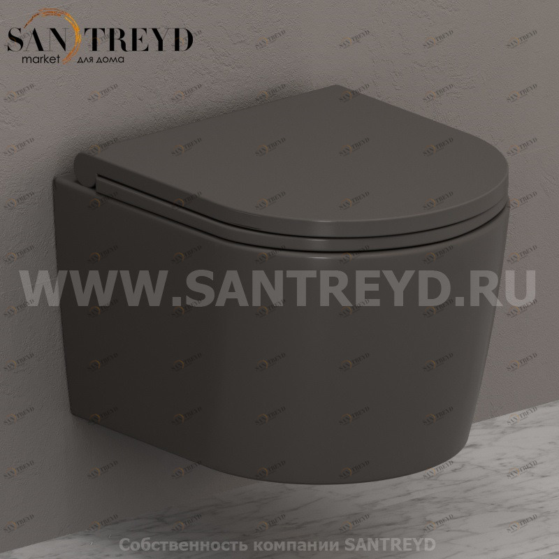 FOS06AT Подвесной унитаз настенный Белый Ceramica Globo FORTY3 Италия