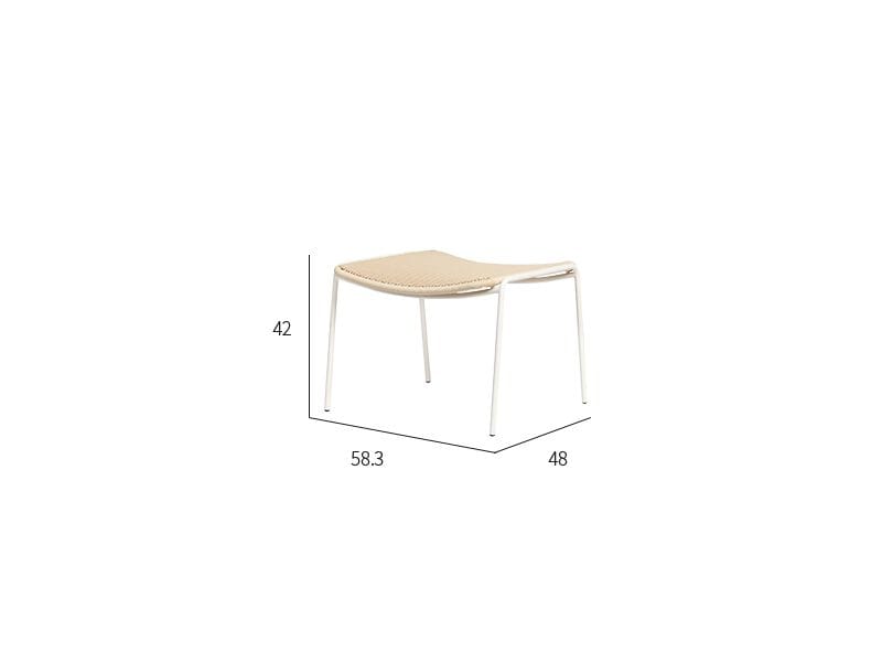 Металлическая подставка для ног VINEKO красивая ARCH-00021863 - Вид №2