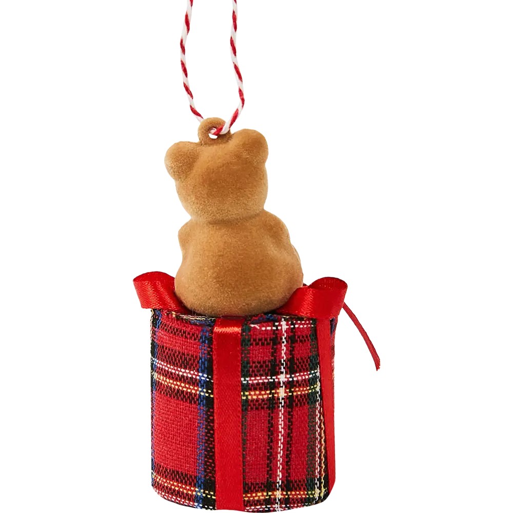 87036520 Елочная игрушка Мишка 9x4.5 цвет разноцветный STLM-0951029 Santreyd  - Вид №2