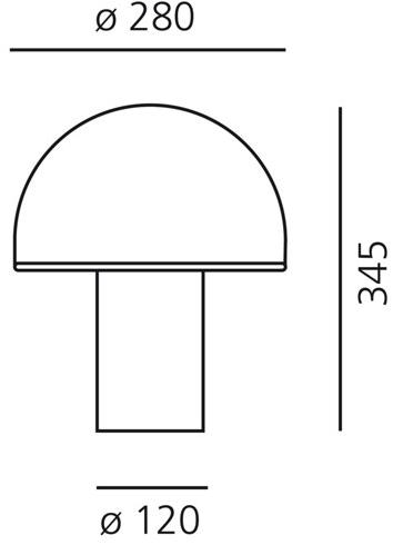 Artemide Галогенная настольная лампа из опалового стекла sun-id-1461572 - Вид №1