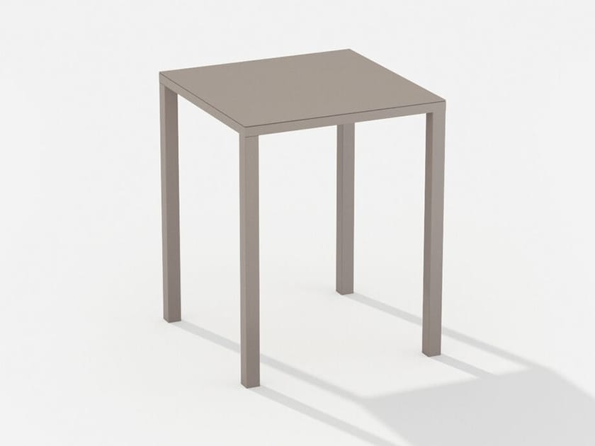 Высокий квадратный алюминиевый стол FAST Omnia Selection ARCH-00142932