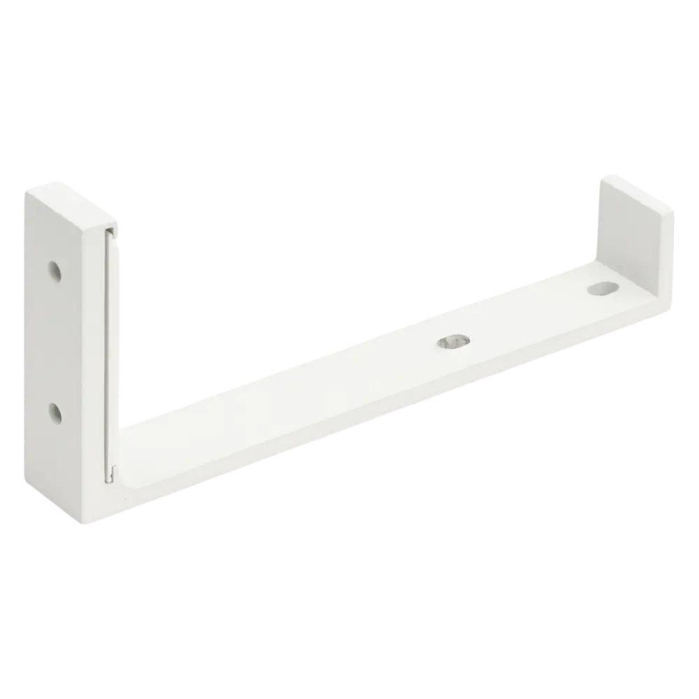 Держатель Orbis Квадро для первой штанги алюминий цвет белый 15 см STLM-2145990 - Вид №2