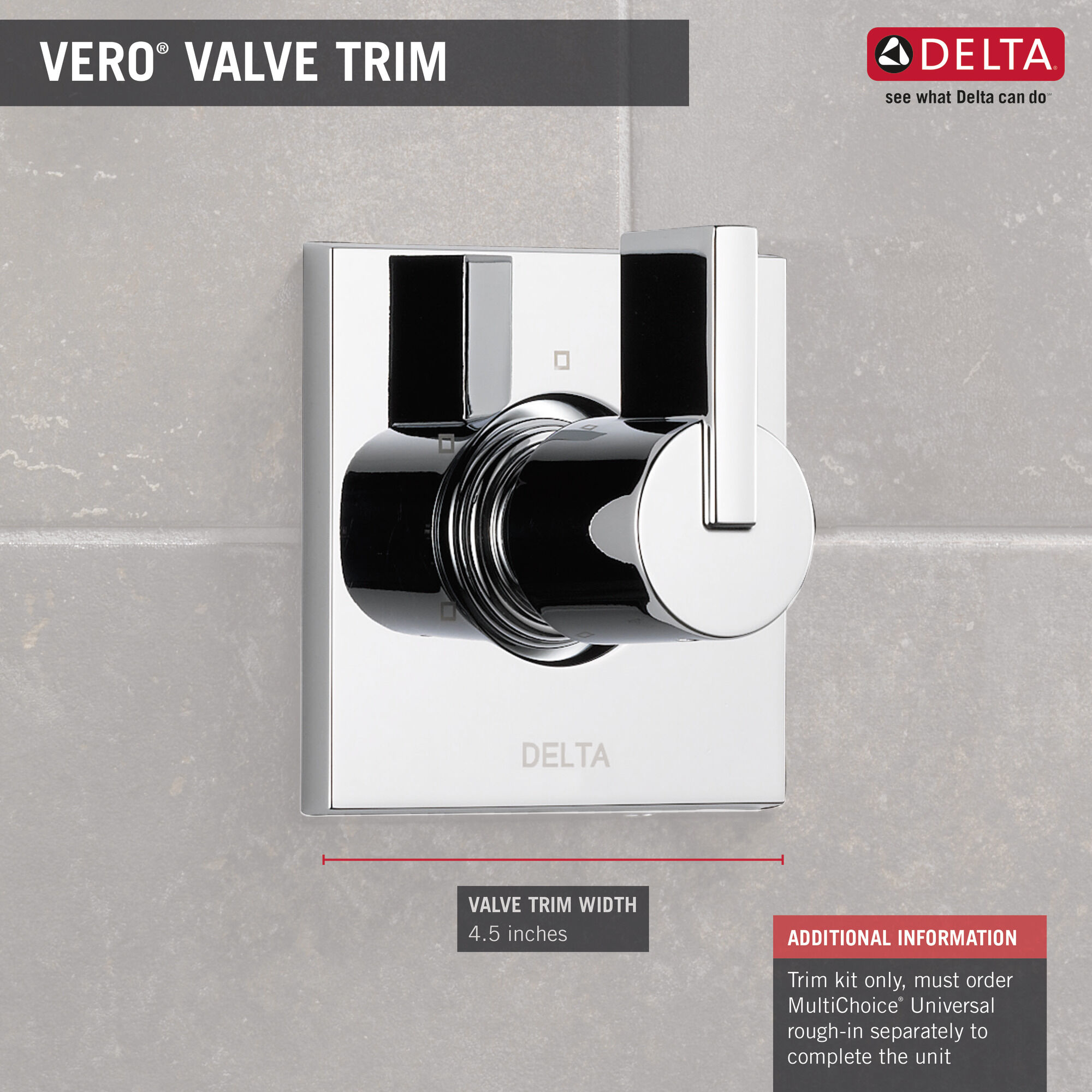 T11853-RB 3-позиционная регулировка 2-портового дивертора Delta Faucet Vero Венецианская бронза - Вид №1