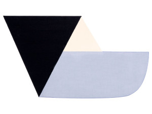 Ковер ручной работы с геометрическим рисунком