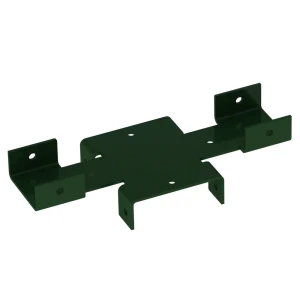 Кронштейн для забора Vegastok 60x40 мм сталь RAL 6005 зеленый