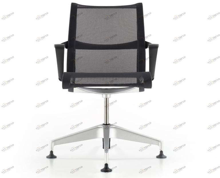 Herman Miller 4-спицевый тканевый стул с подлокотниками Setu sun-id-1371489