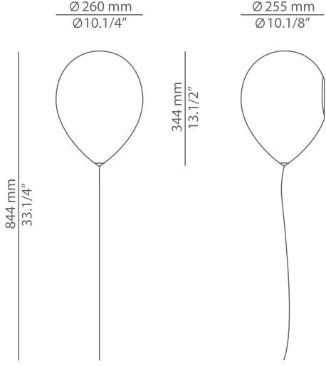 Estiluz Настенный светильник из полиэтилена Balloon A-3050 - Вид №5