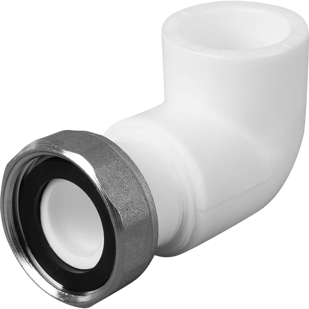 Угольник комбинированный РВК 90° 1"×25 мм для полипропиленовых труб 82111758