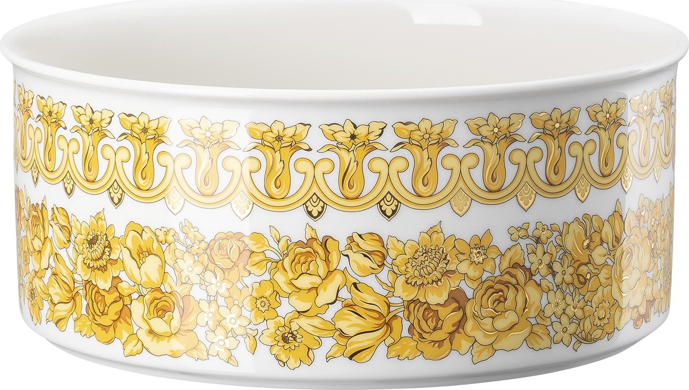 10660723 Rosenthal Versace Салатник Rosenthal Versace Медуза Рапсодия 22см, фарфор Фарфор 