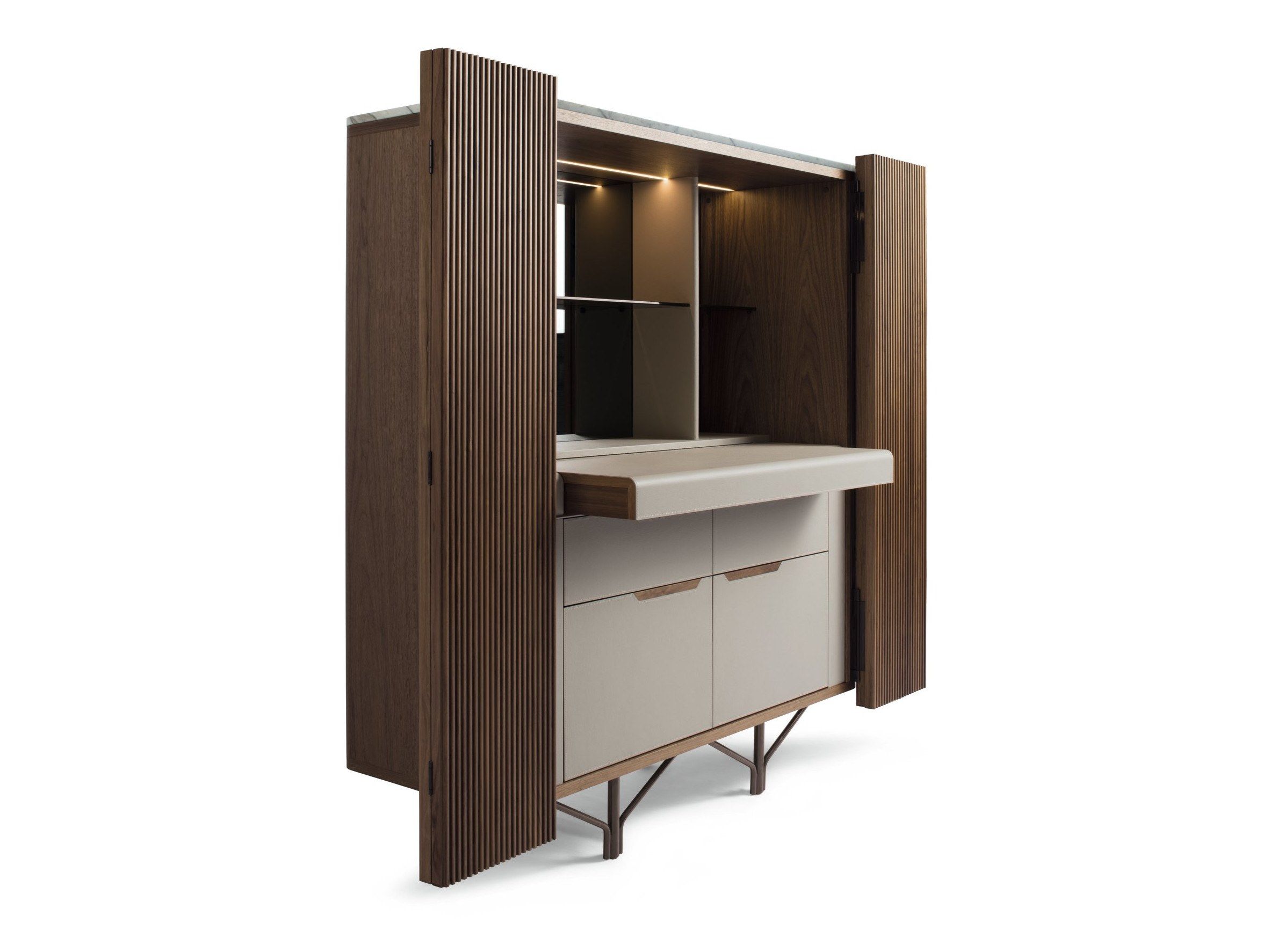 Сервант из грецкого ореха Giorgetti ARCH-00114093 - Вид №1