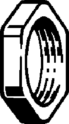 Viega Шестигранная гайка 1911 (139162) 139 162 - Вид №1