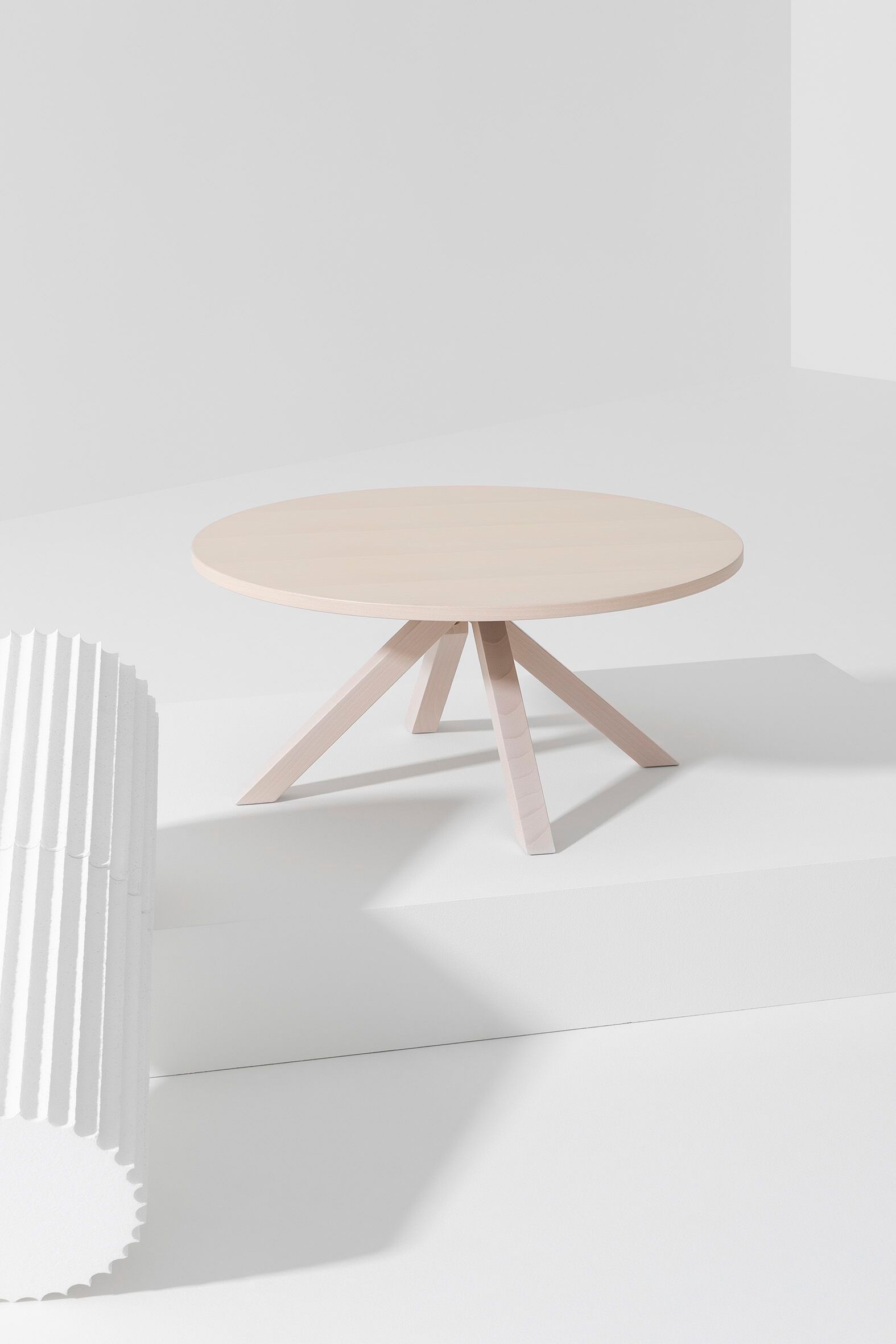 Круглый журнальный столик с каркасом из ореха или бука Billiani Grapevine ARCH-00124862 - Вид №2