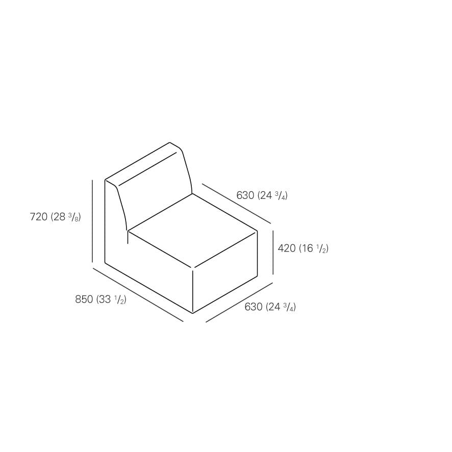 Модульный диван e15 KERMAN ARCH-00096233 - Вид №10