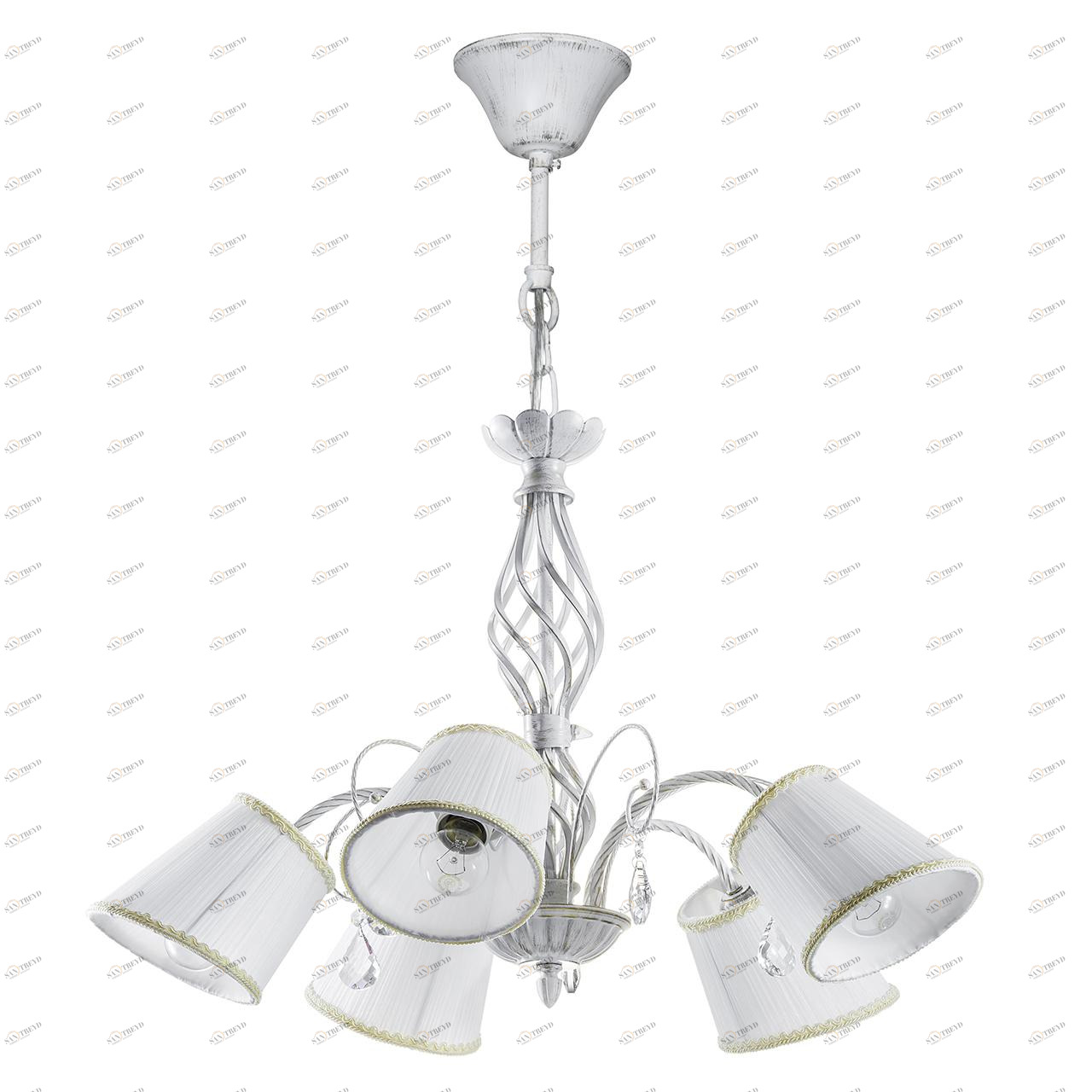 Люстра дизайнерская Follow белый дуб 682156 LIGHTSTAR ДИЗАЙНЕРСКИЕ 057548 Белый 