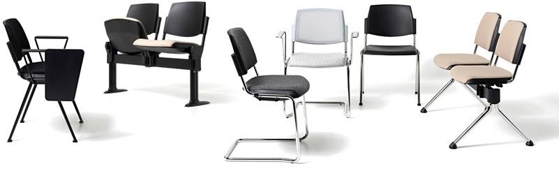 Diemme Консольный стул для конференций из ткани New bonn sun-id-1377589 - Вид №2